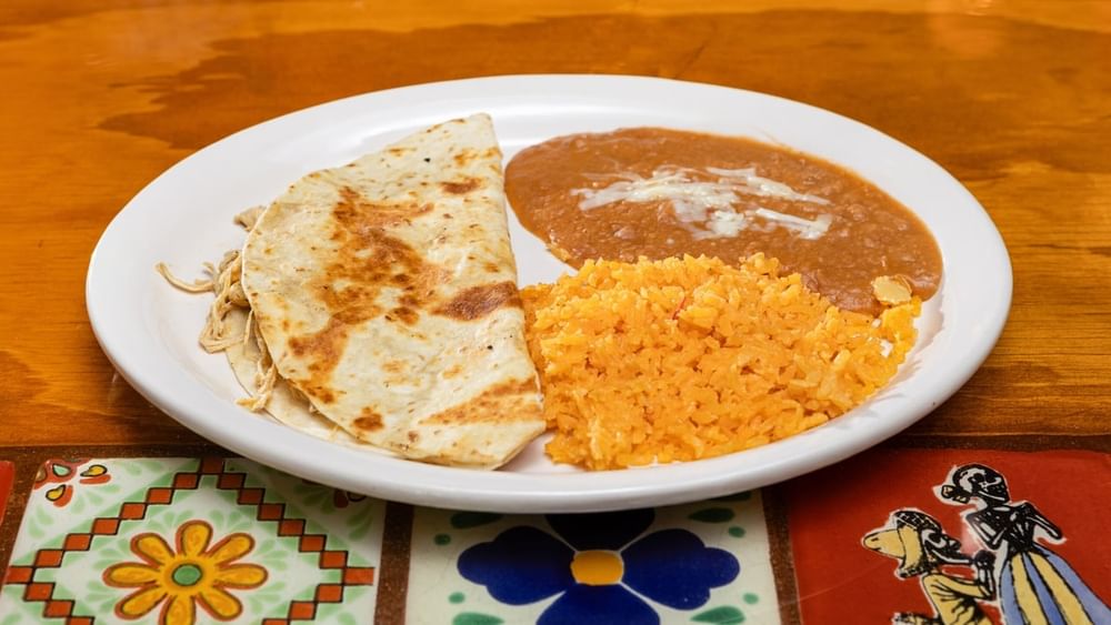 Quesadilla Plate