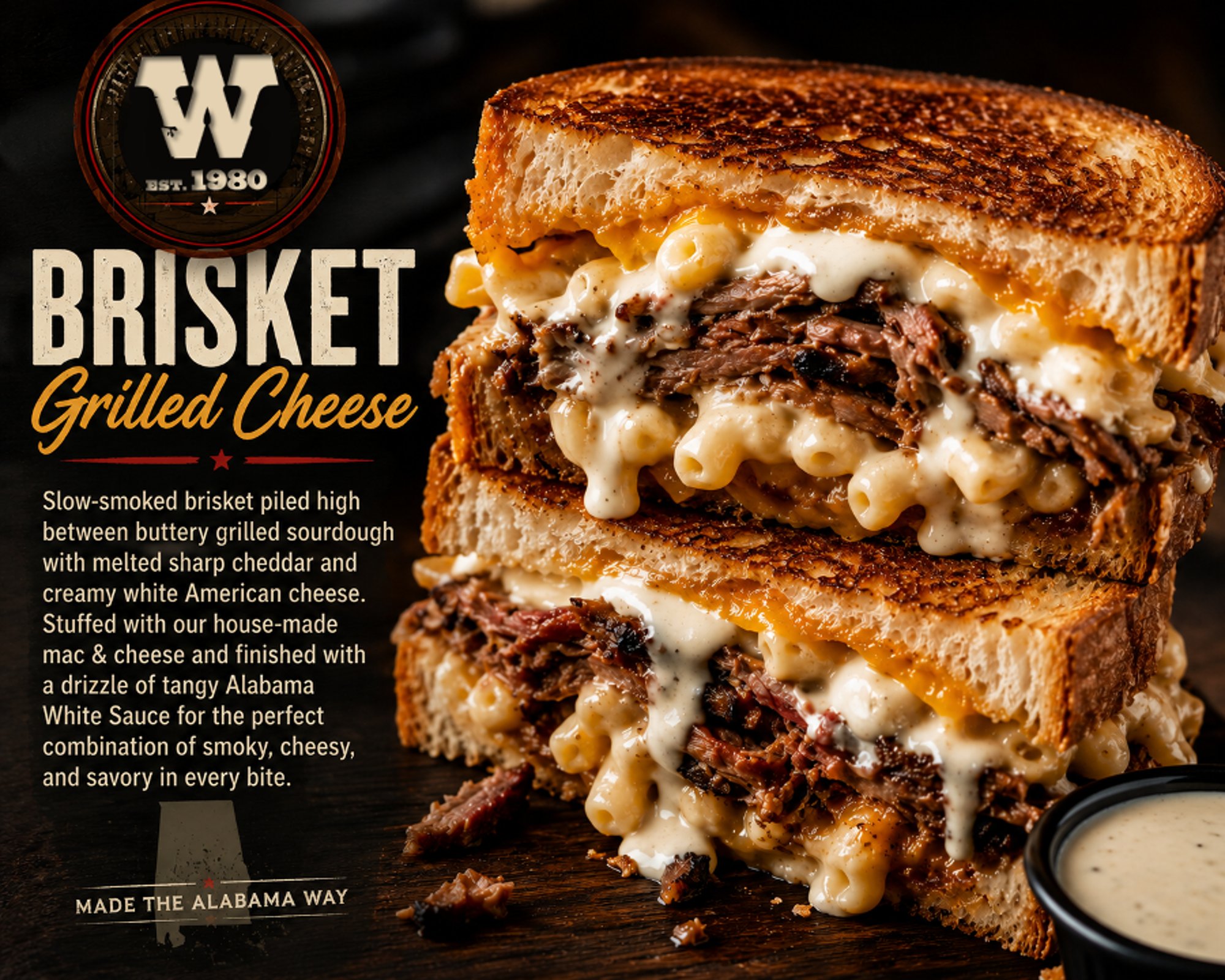Brisket Grilled Cheese