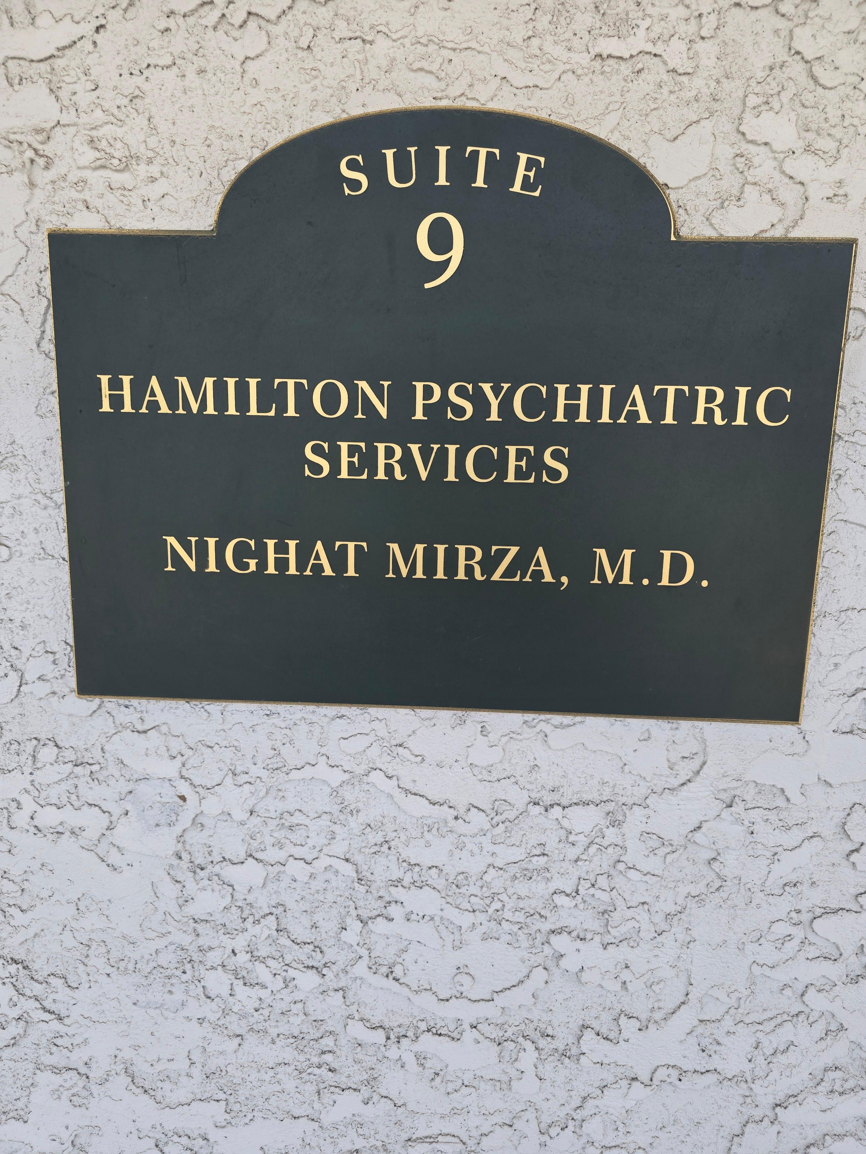 Hamilton Psychiatric Services, PC