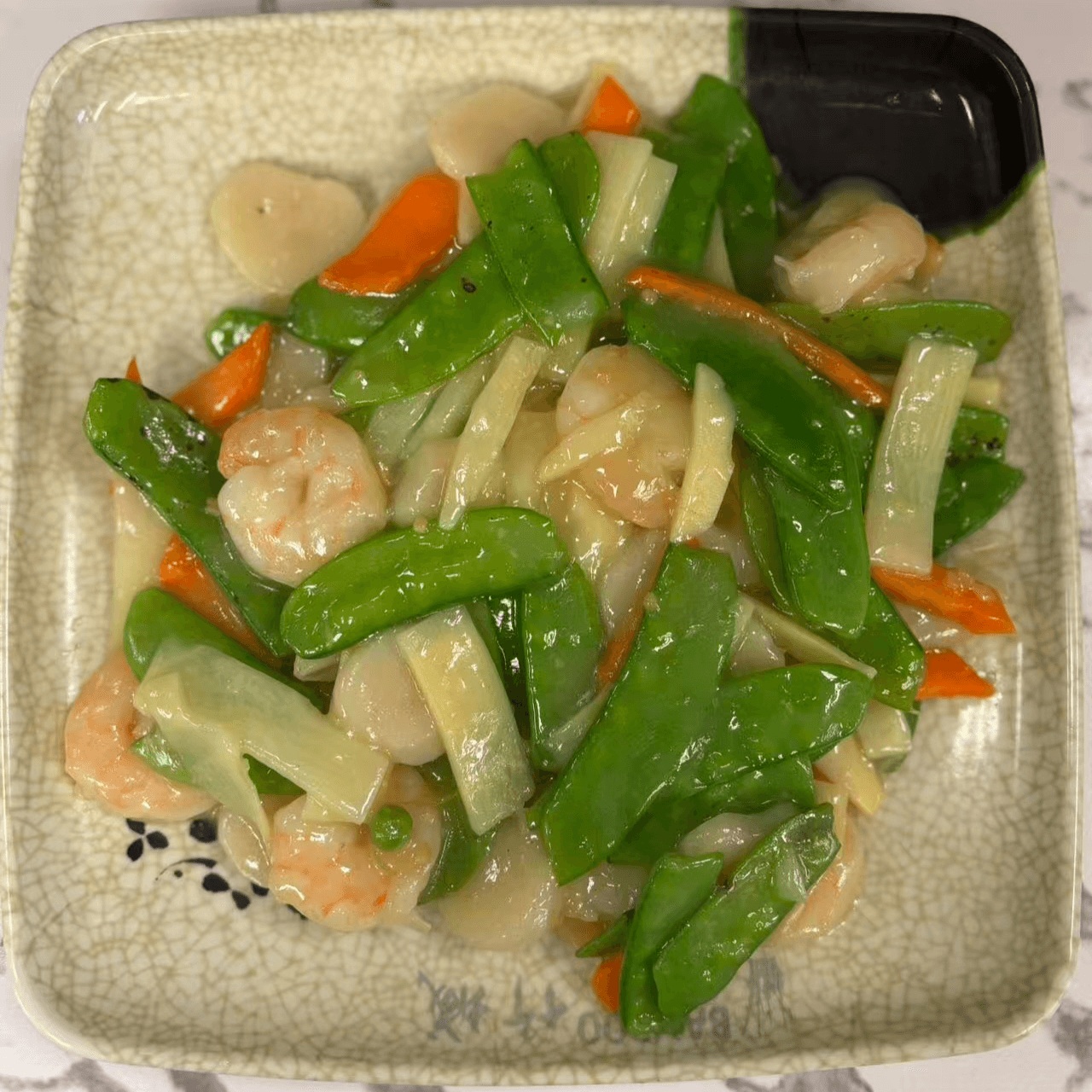 Shrimp with Snow Peas