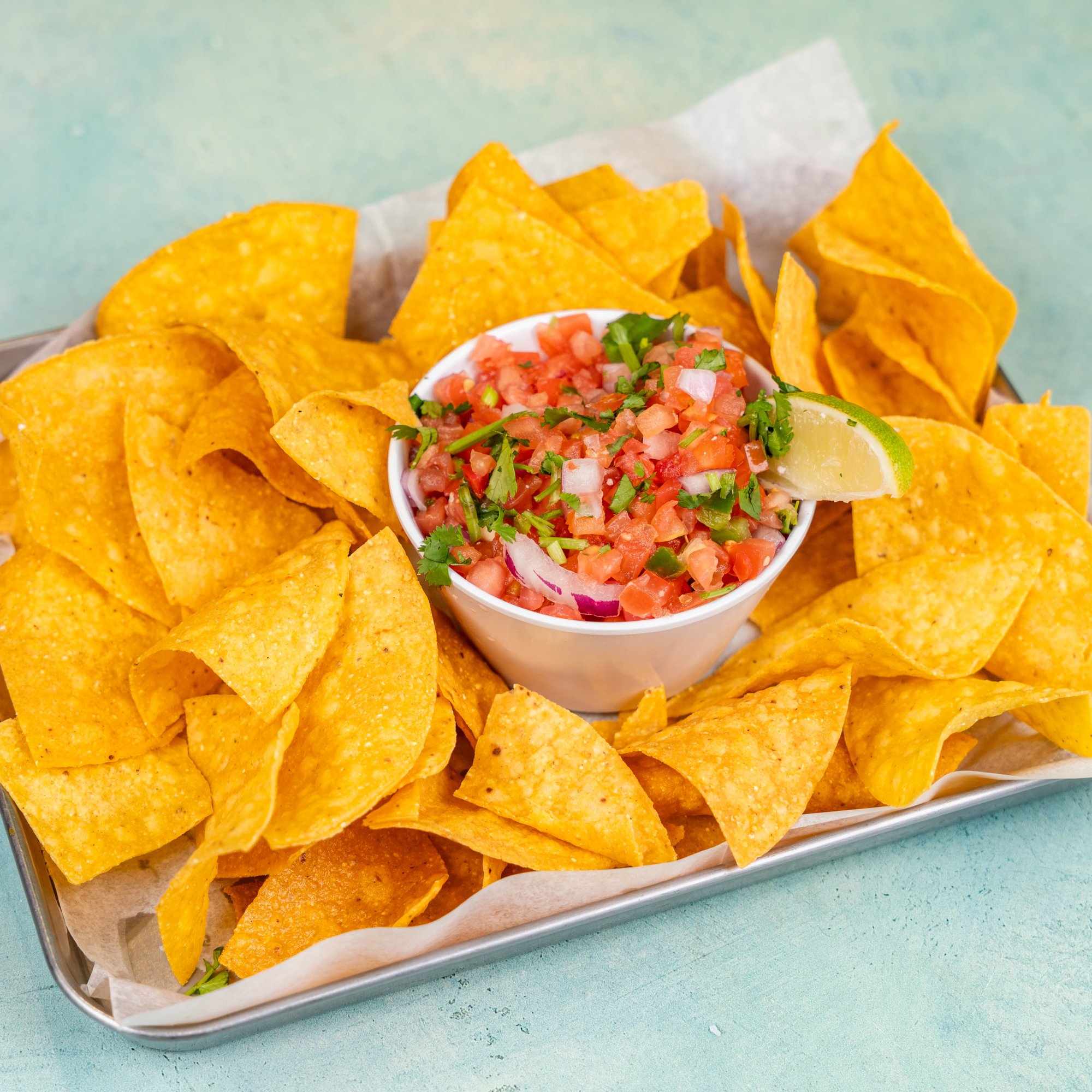 Tomato Salsa and Chips