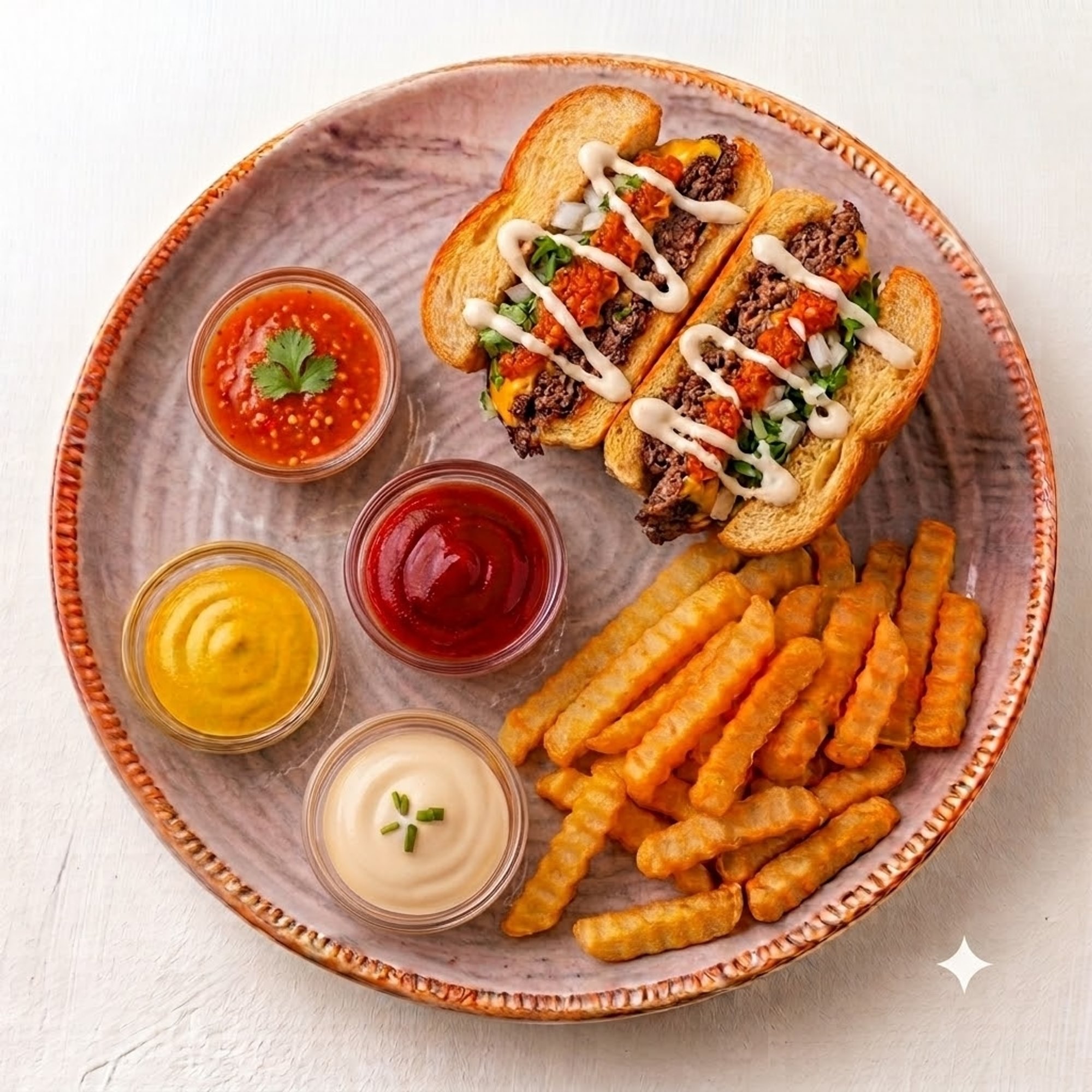 Picante Smashburger & Fries