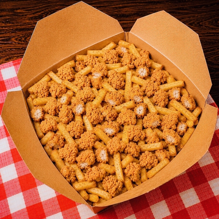 Crispy Chicken Fries Bowl