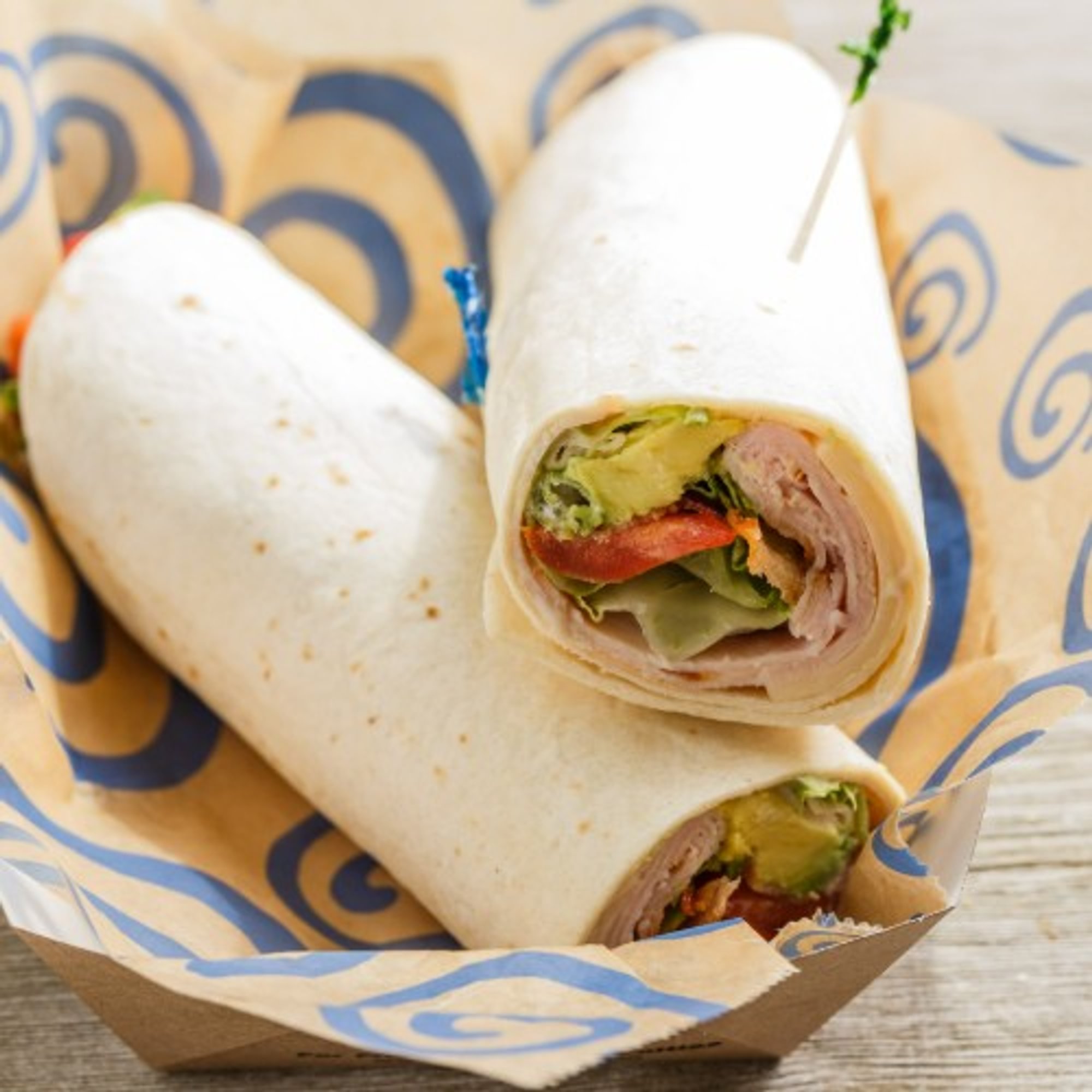 California Turkey Sandwich Wrap