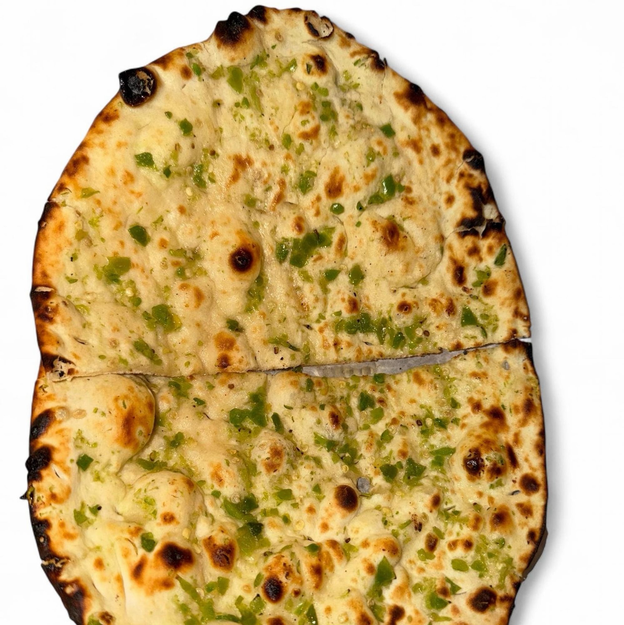 Chili Garlic Basil Naan