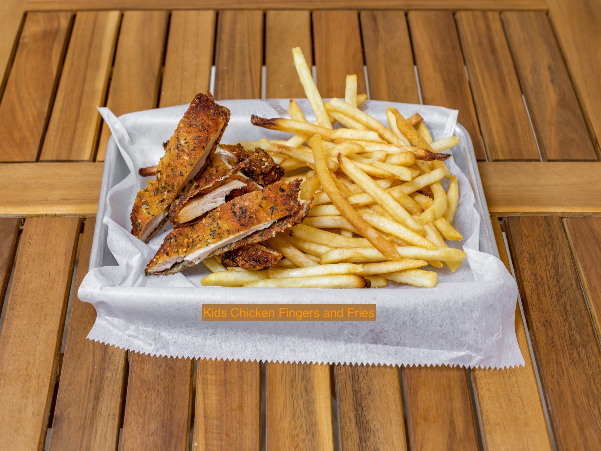 Kid's Chicken Schnitzel & Fries