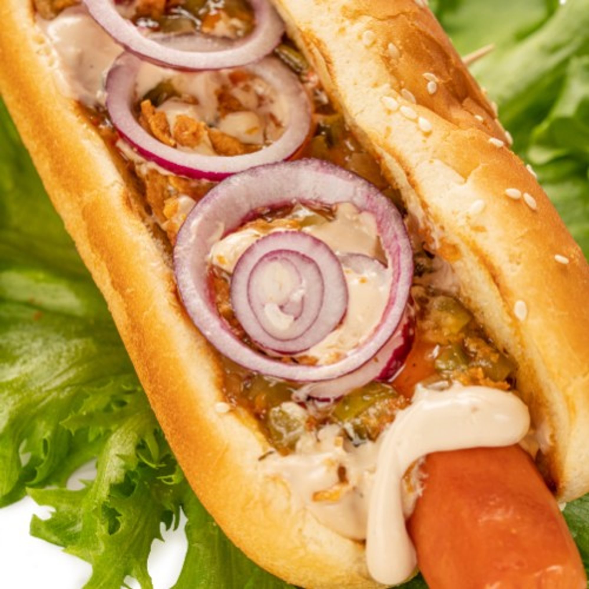 Sausage, Peppers & Onions Hot Sub