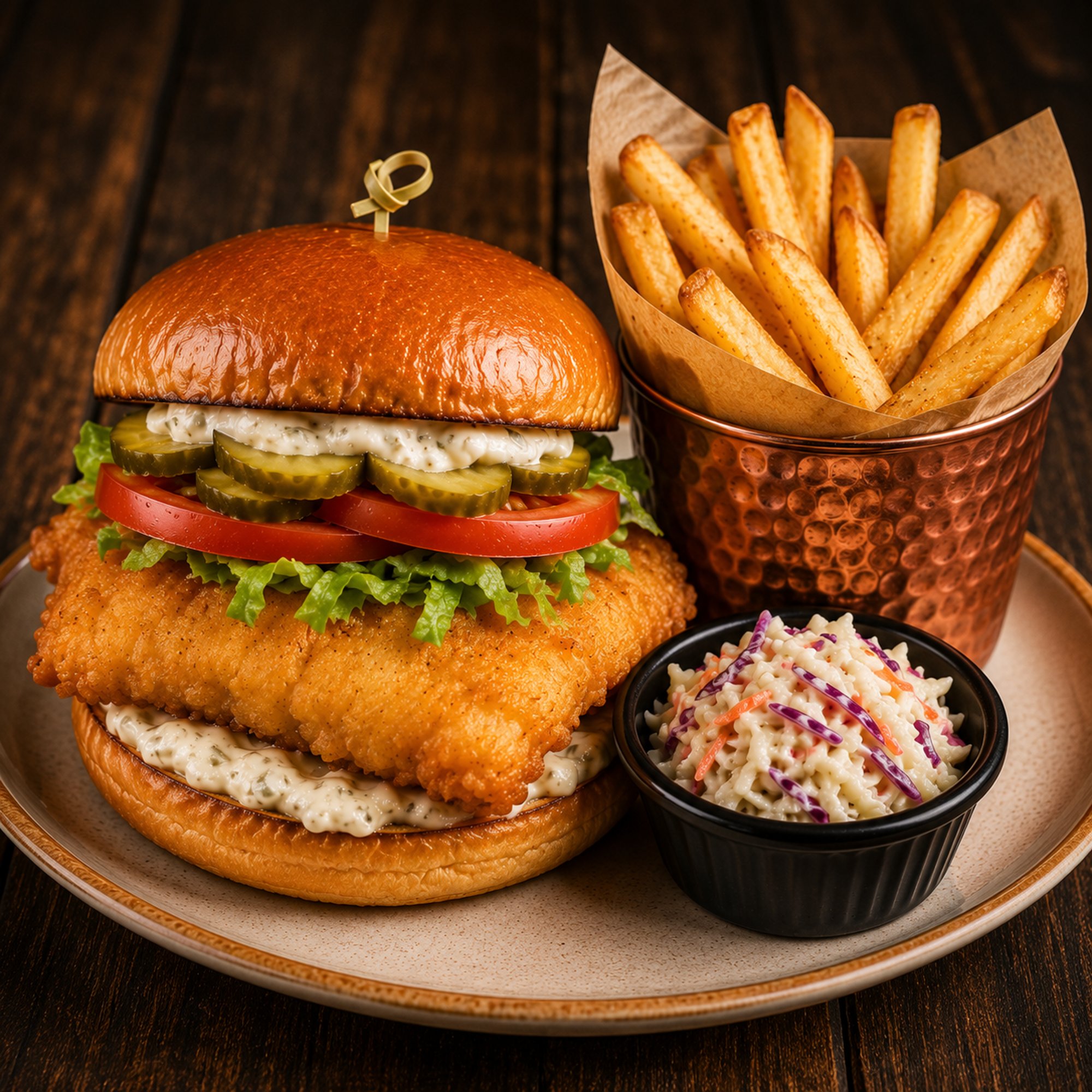 Codfather Fish Sandwich Platter
