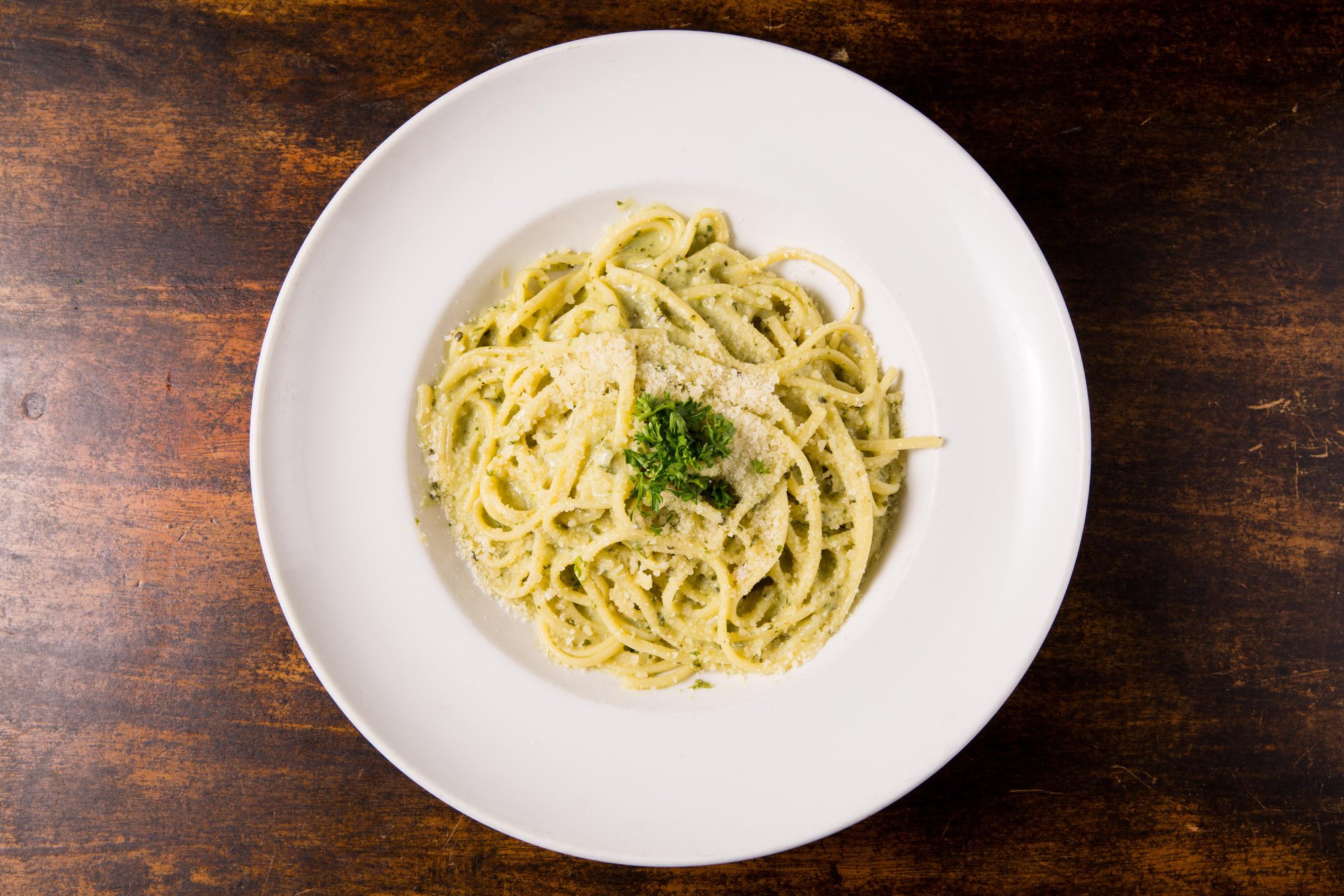 Basil Pesto Linguine