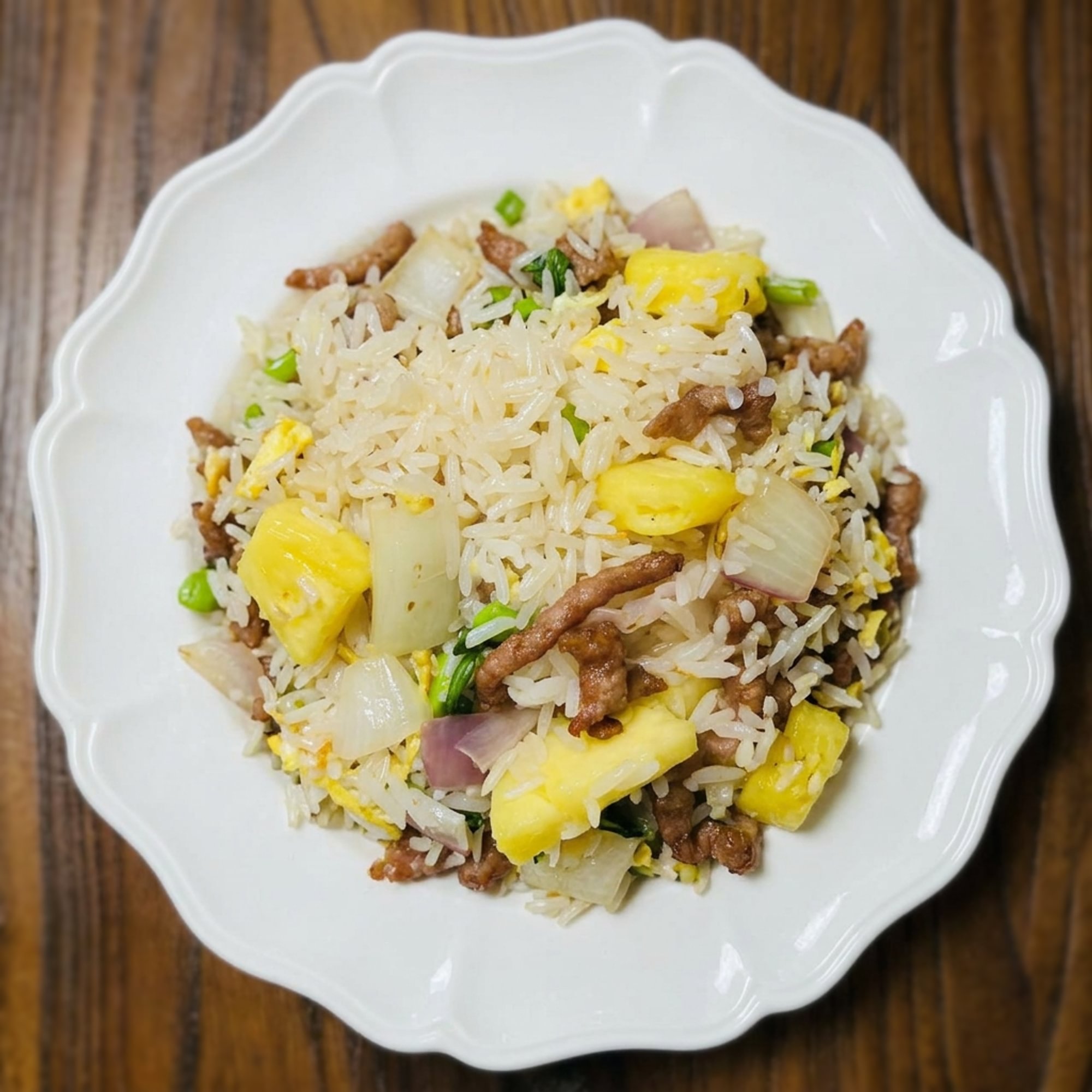 Pork Pineapple Fried Rice