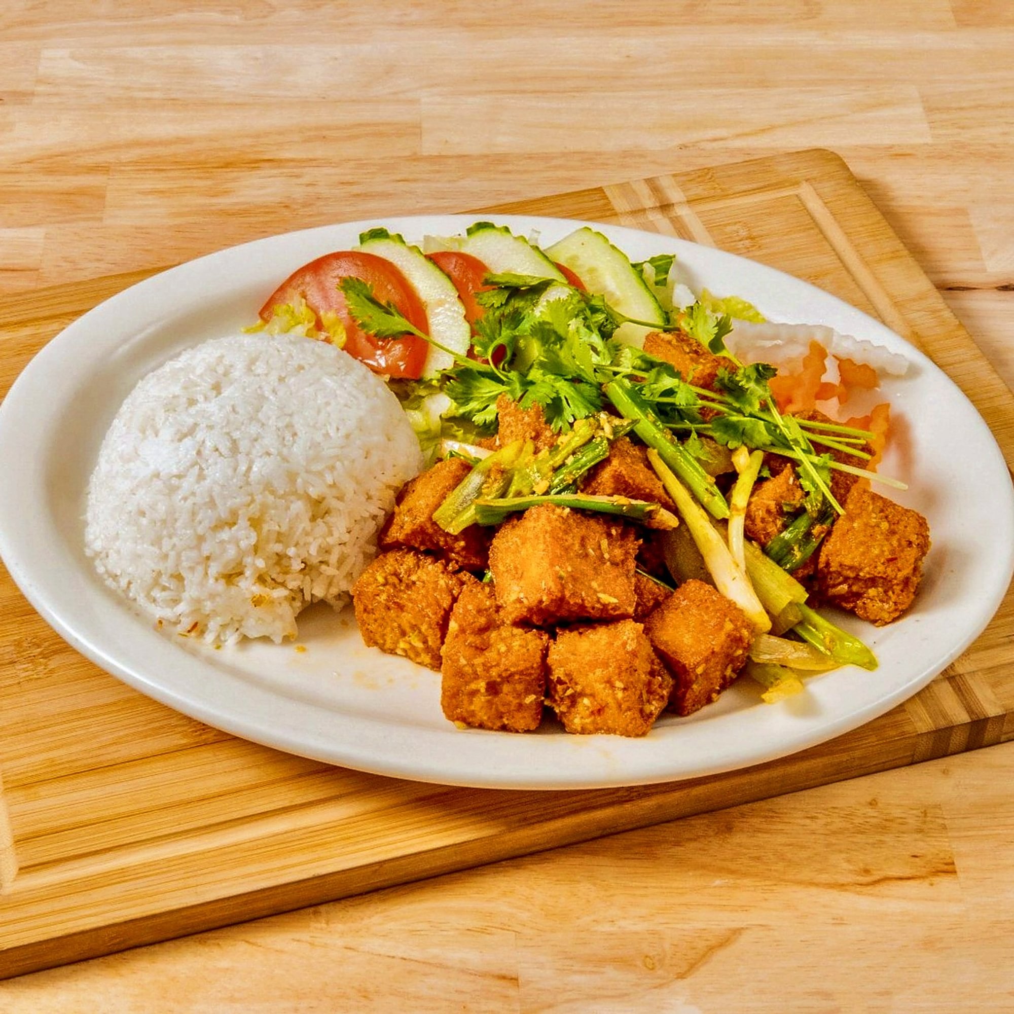 Lemongrass Chili Tofu
