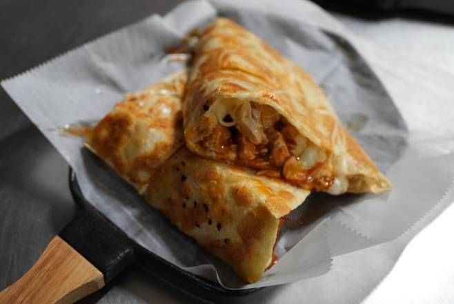 Buffalo Chicken Quesadillas