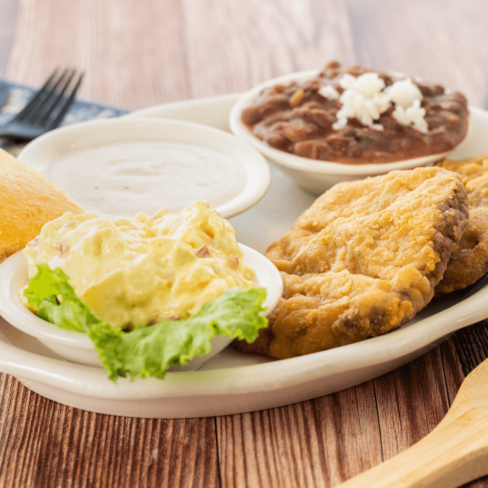 Our Famous Kuntry Fried Steak Dinner (2 PC)