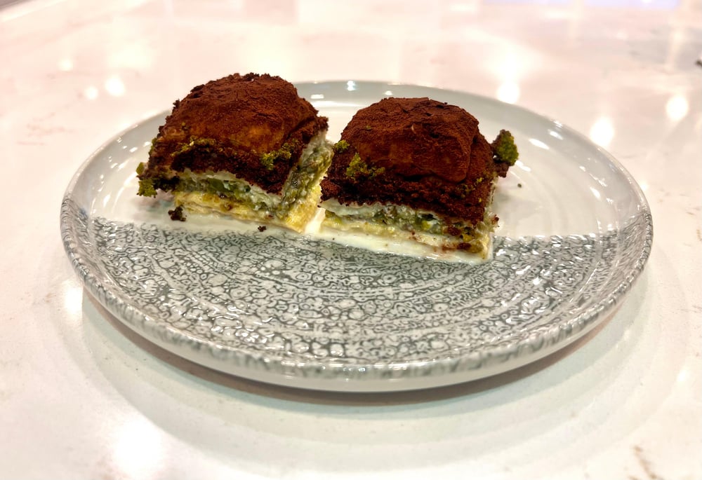 Cold Pistachio Baklava