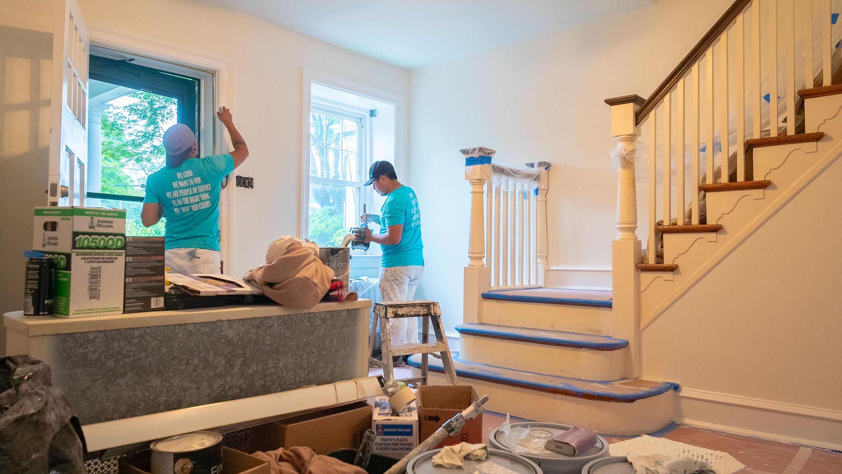 Groovy Hues Painting of Philadelphia Image