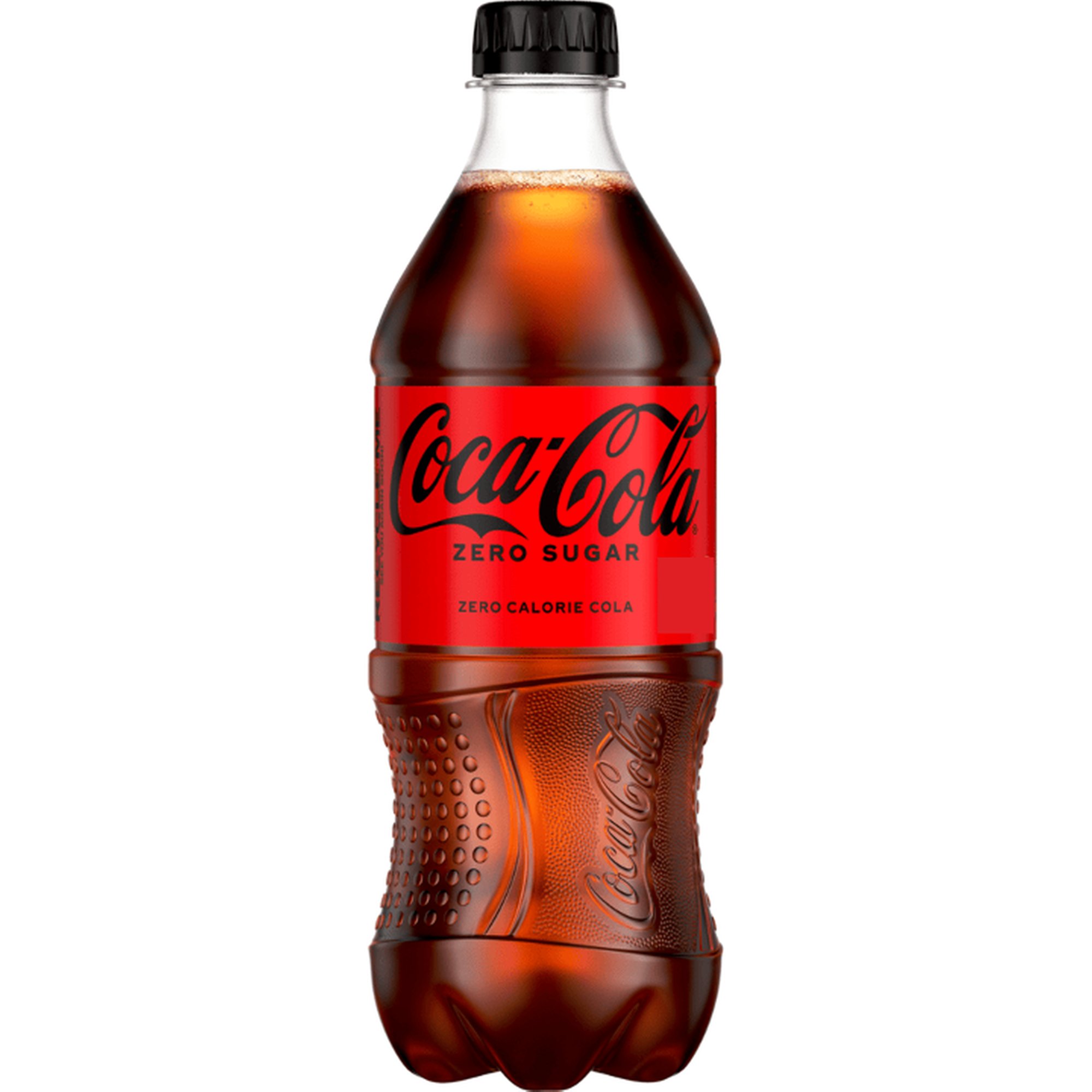 Bottled Coca-Cola Zero Sugar