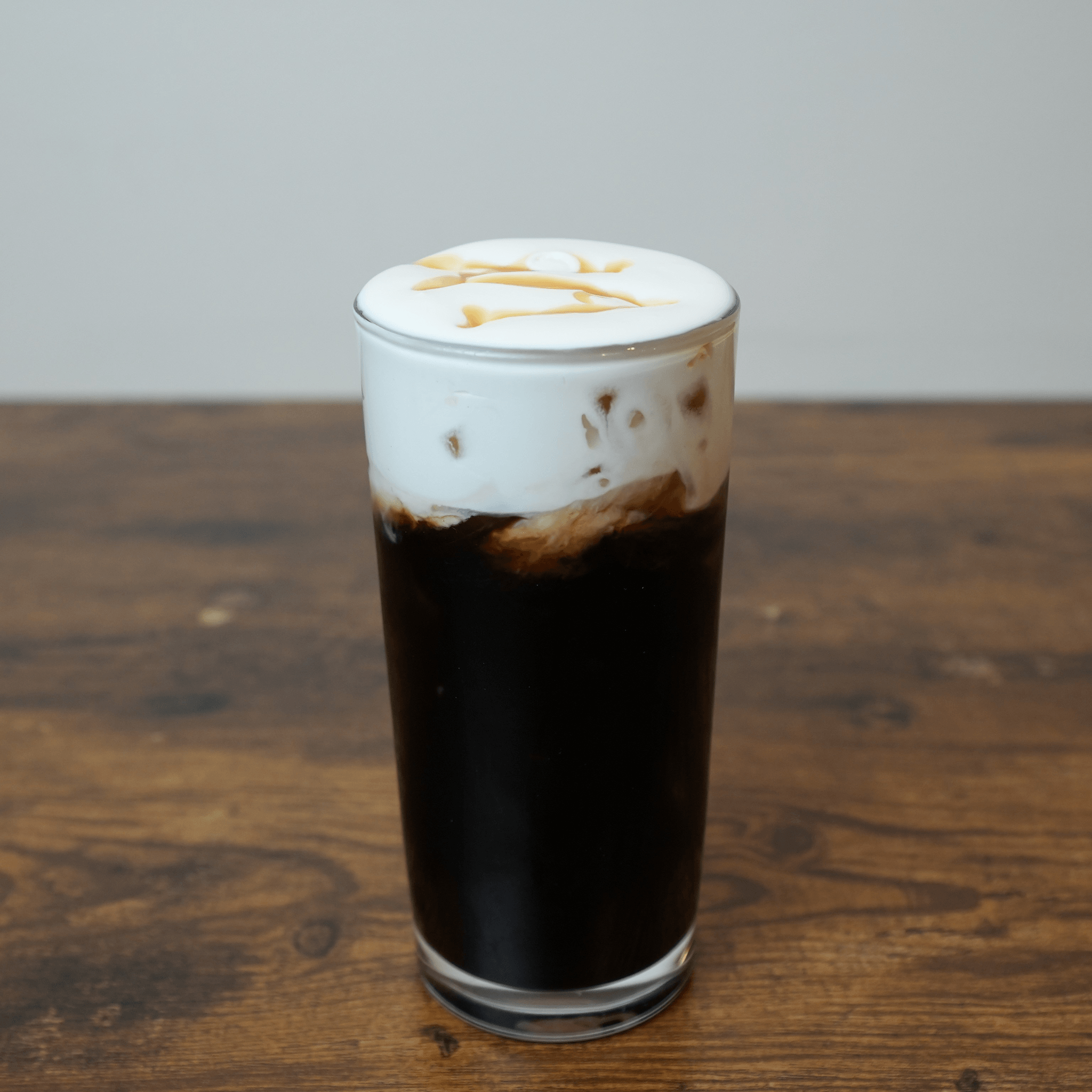 Thai Iced Coffee + Salted Caramel Cloud