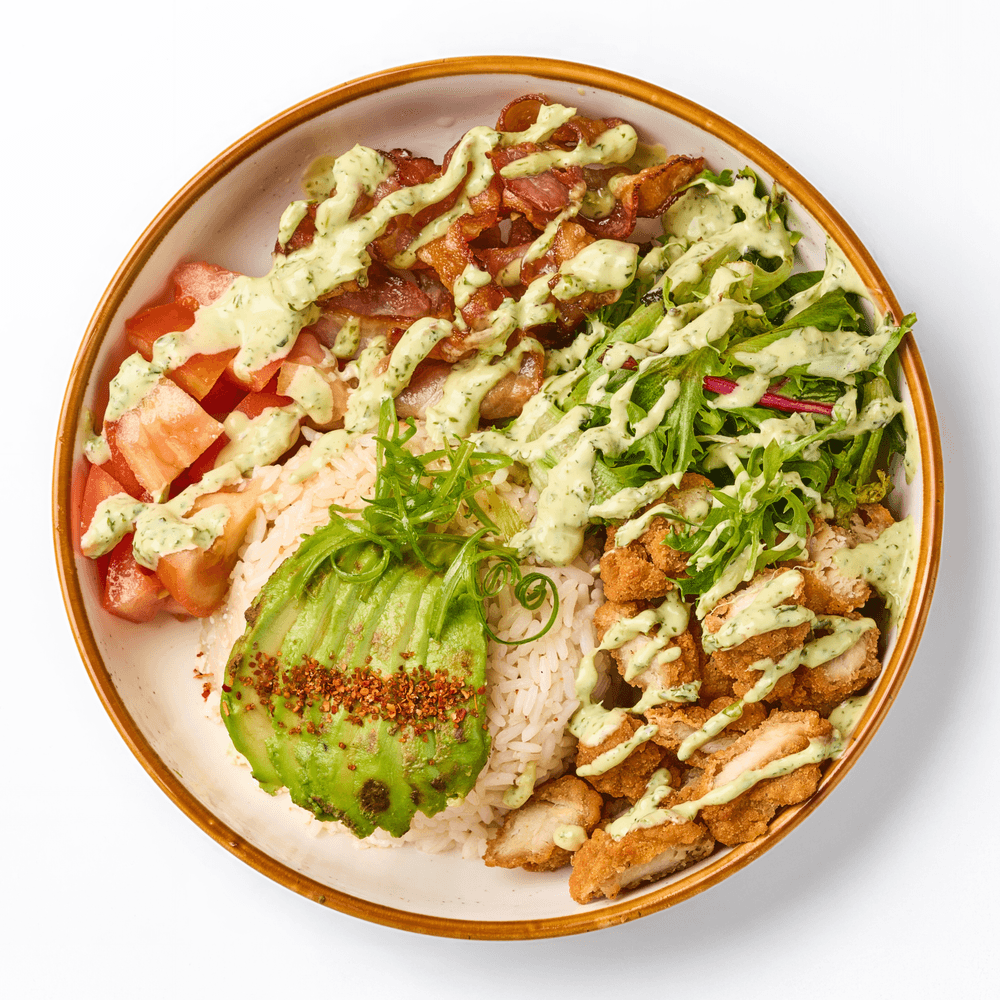 Crispy Chicken Avocado Ranch