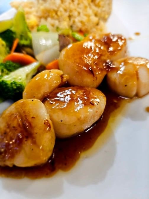Hibachi Scallop Dinner