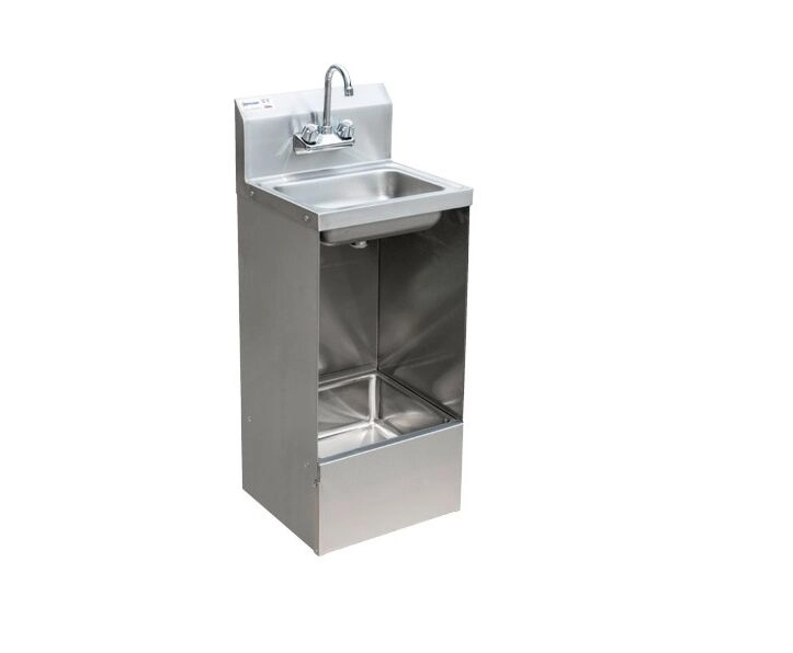 Omcan Hand Sink And Floor Mop Sink Combination