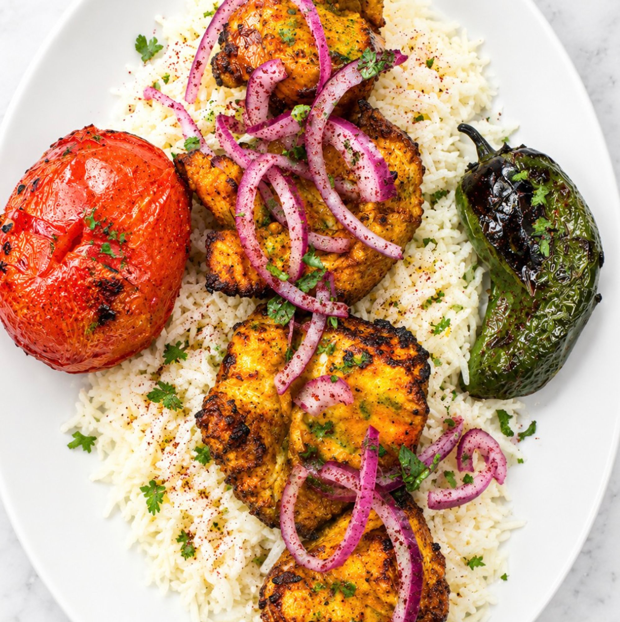 Chicken thigh plate