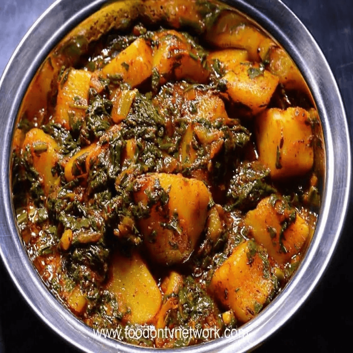 Palak Aloo (V, NF, DF, GF)