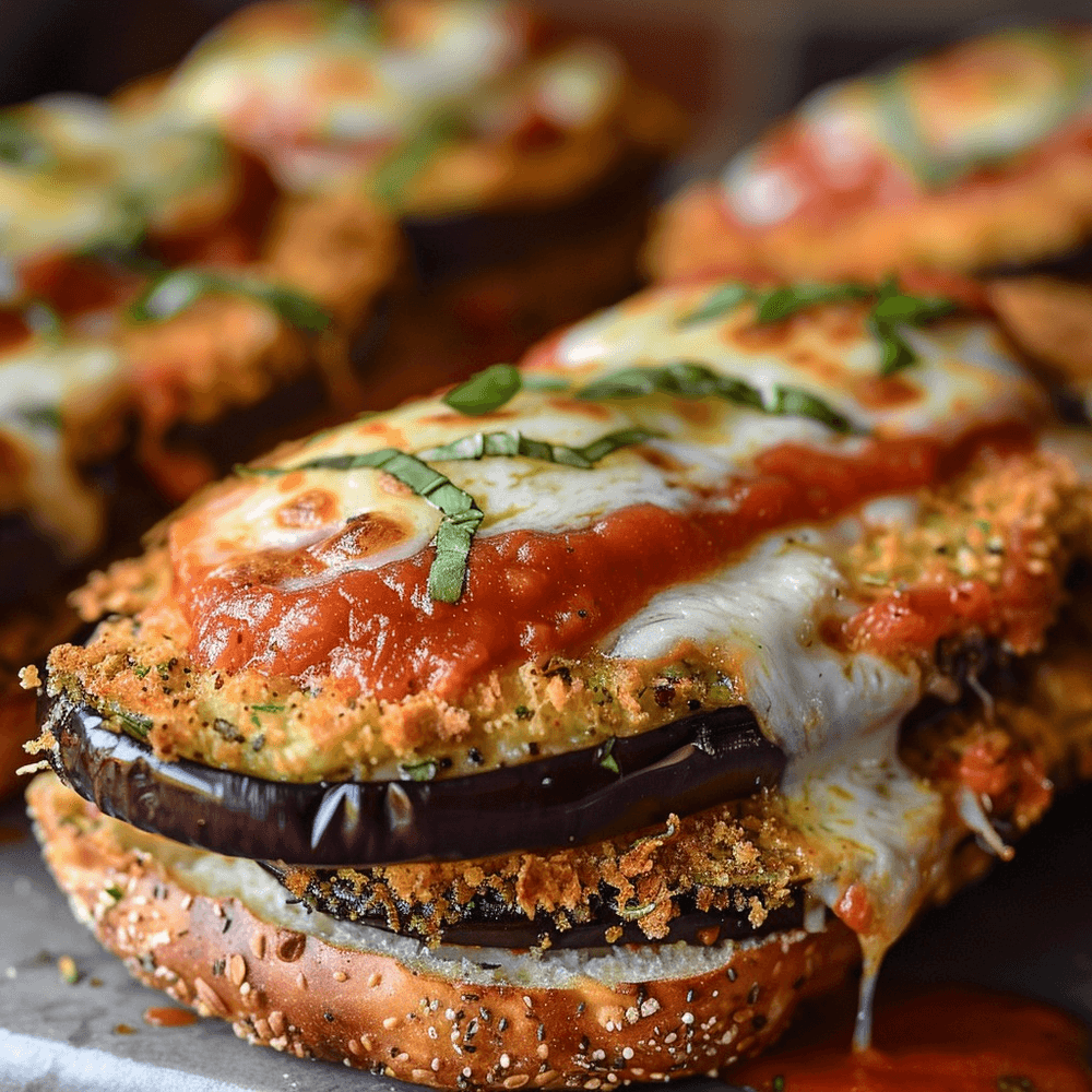Eggplant Parmigiana Hero