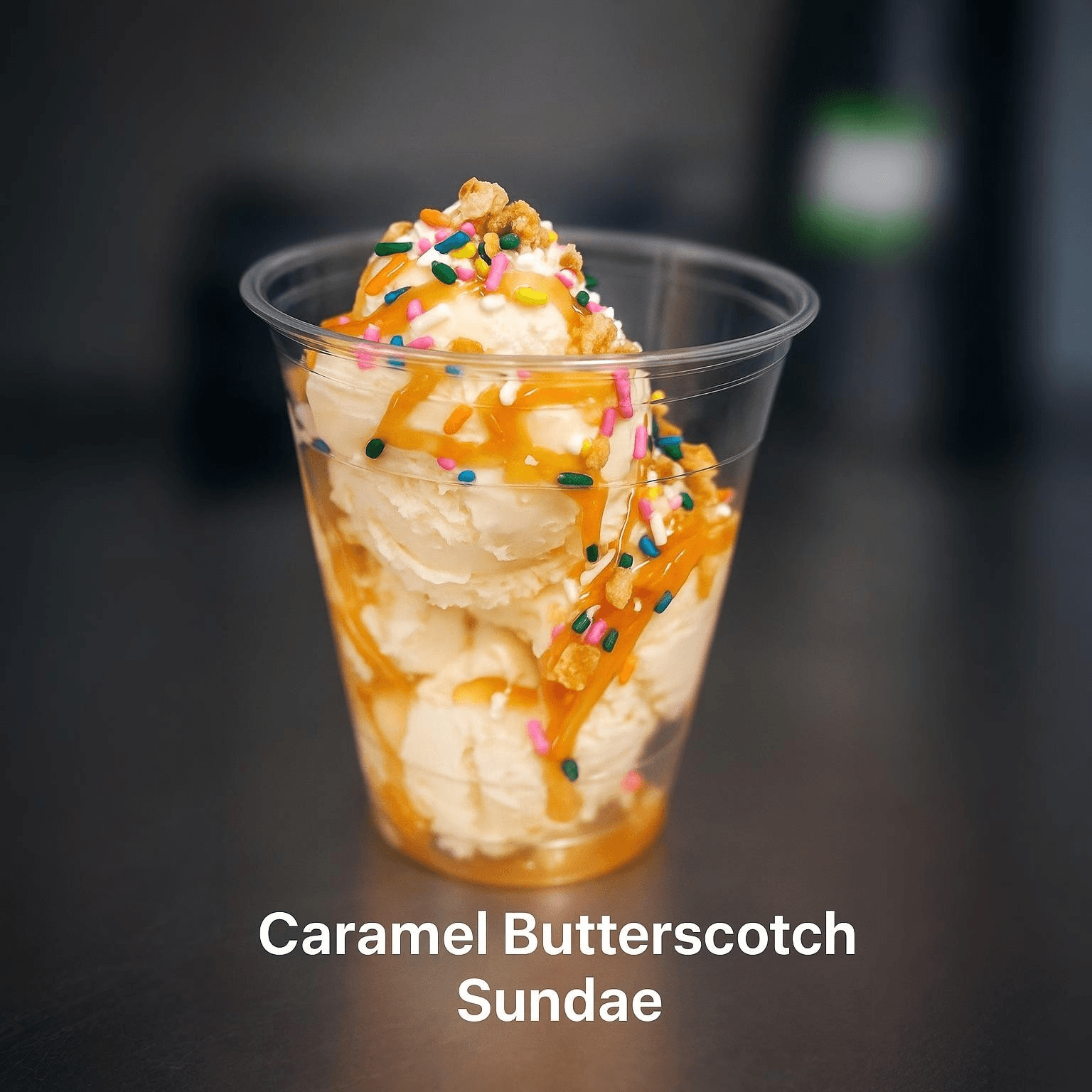 Caramel Butterscotch Sundae