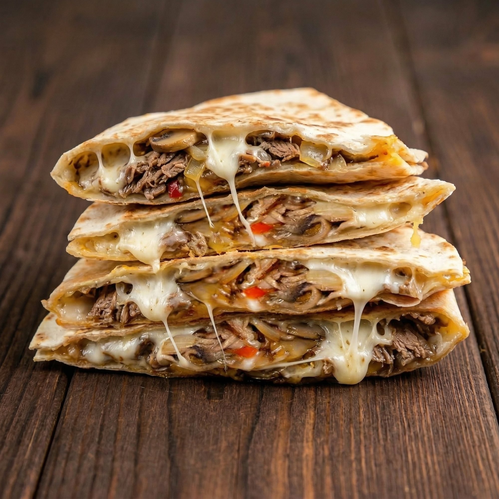 Philly Cheesesteak Quesadilla
