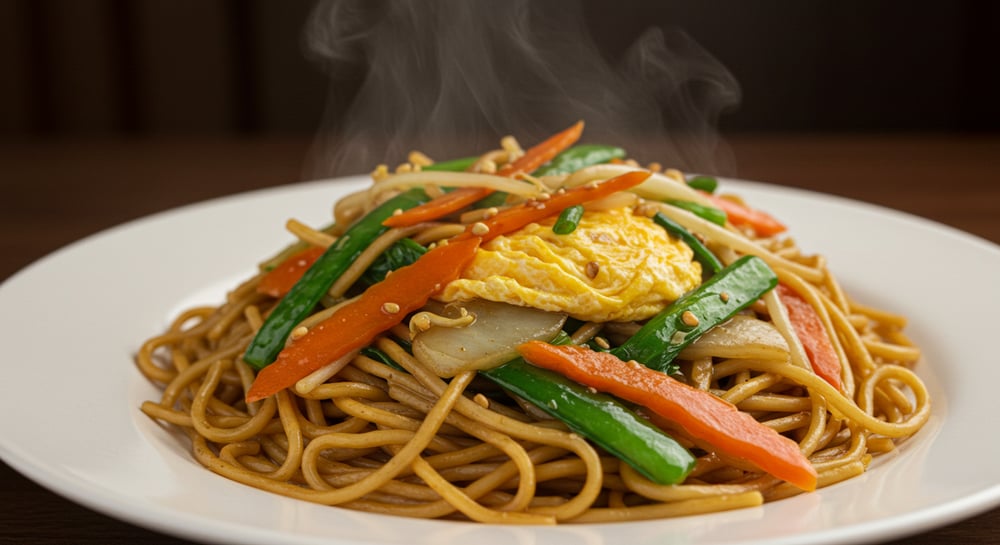 EGG Hakka Noodles