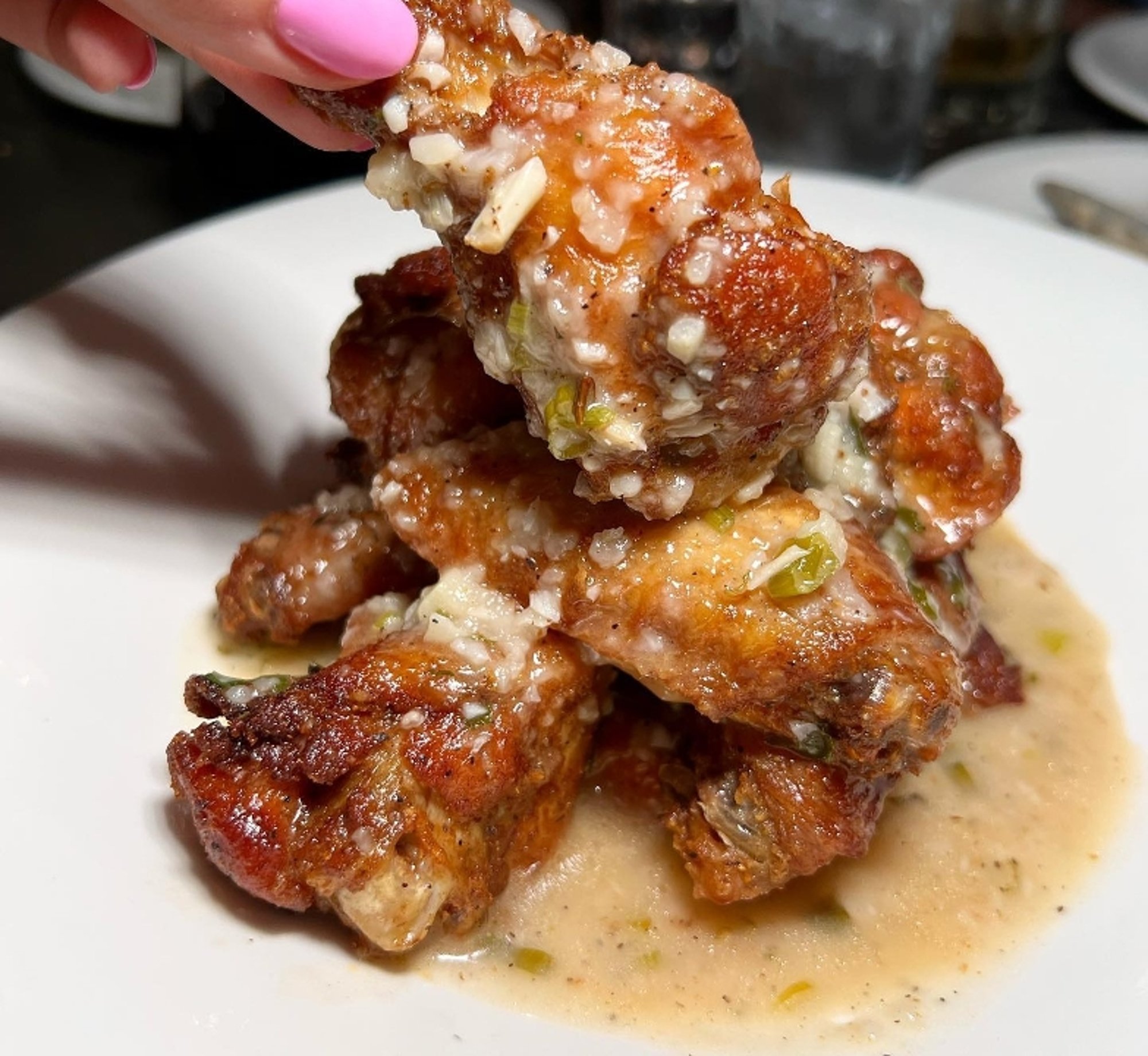 Garlic Lemon Chicken Wings  Small
