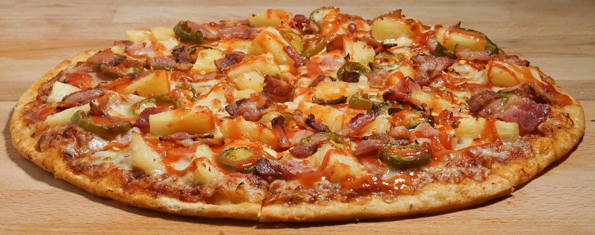 Hot Hawaiian Pizza