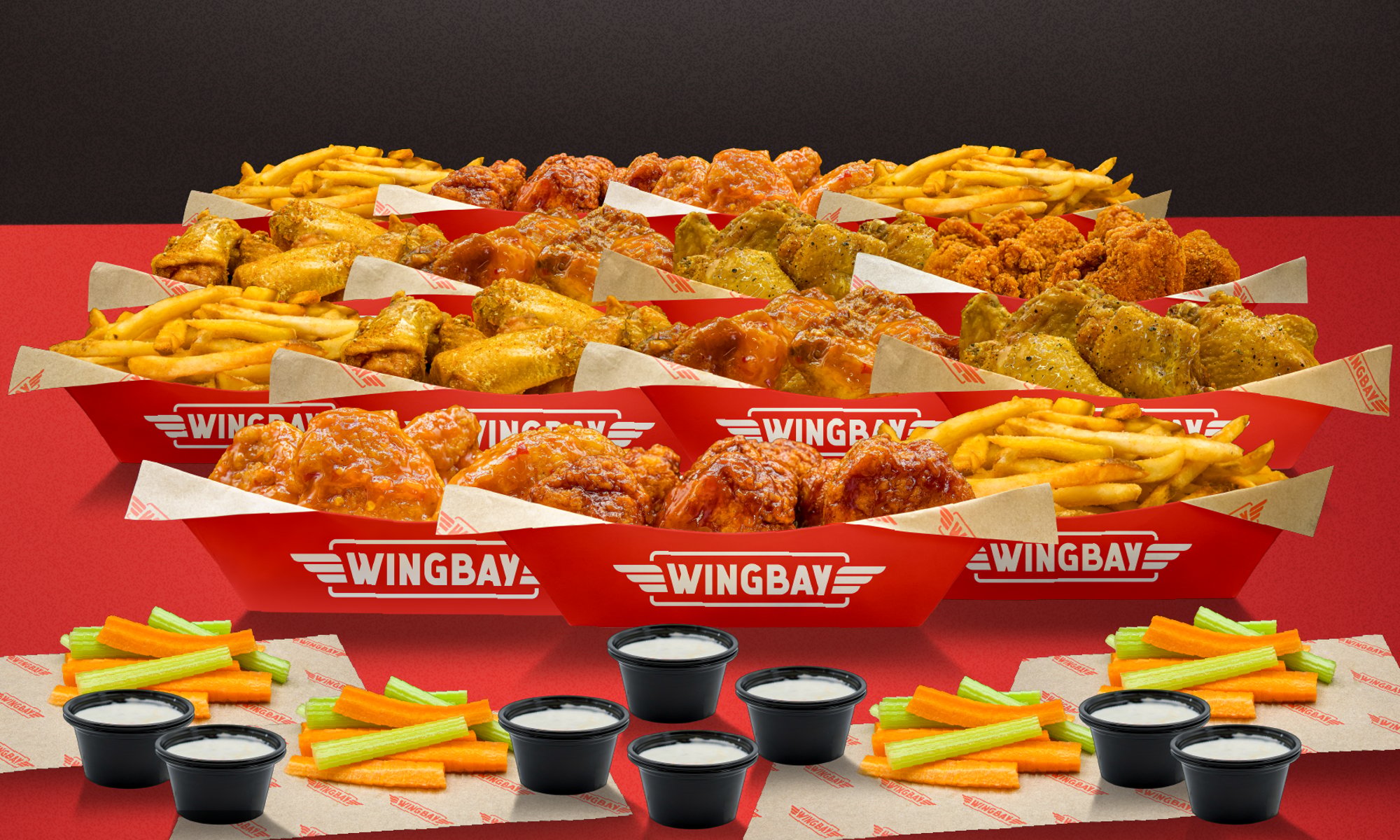 100-Piece Wing Bundle