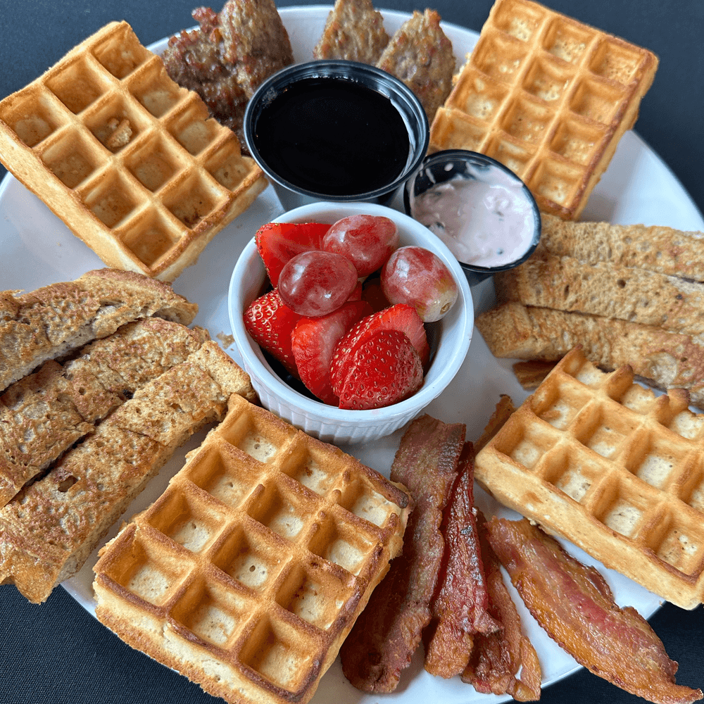 Breakfast Dipping Plate