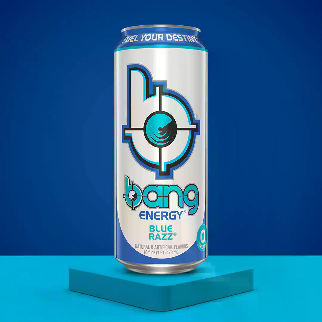 Bang Energy Blue Razz 16oz