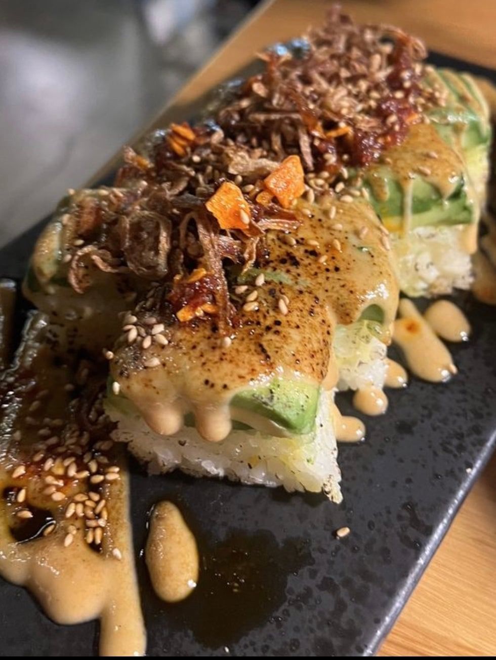 Roasted Miso Avocado Roll (4 Piece)