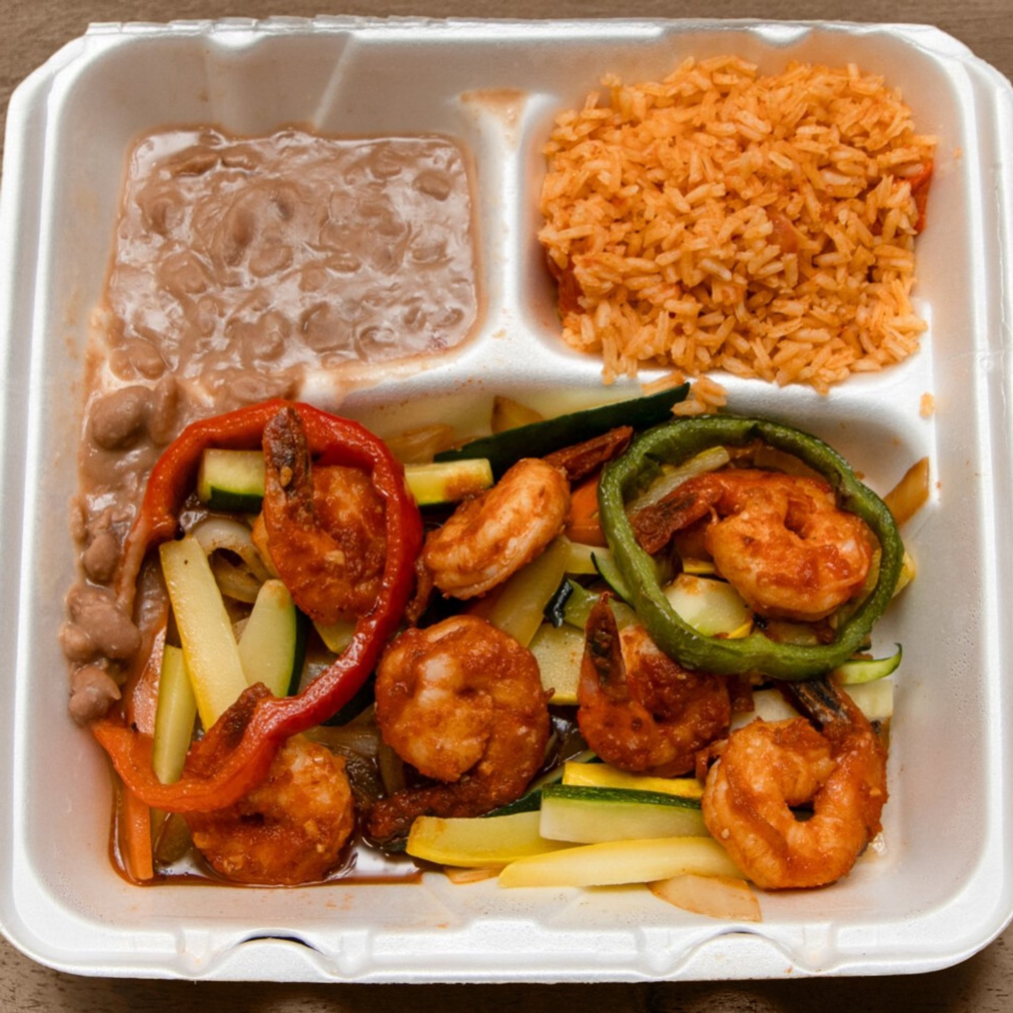 Shrimp Fajitas