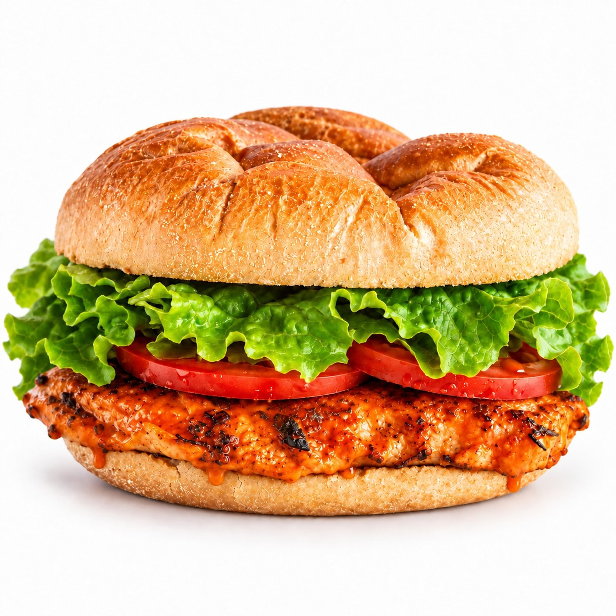 Grilled Buffalo Chicken Breast Sandwich