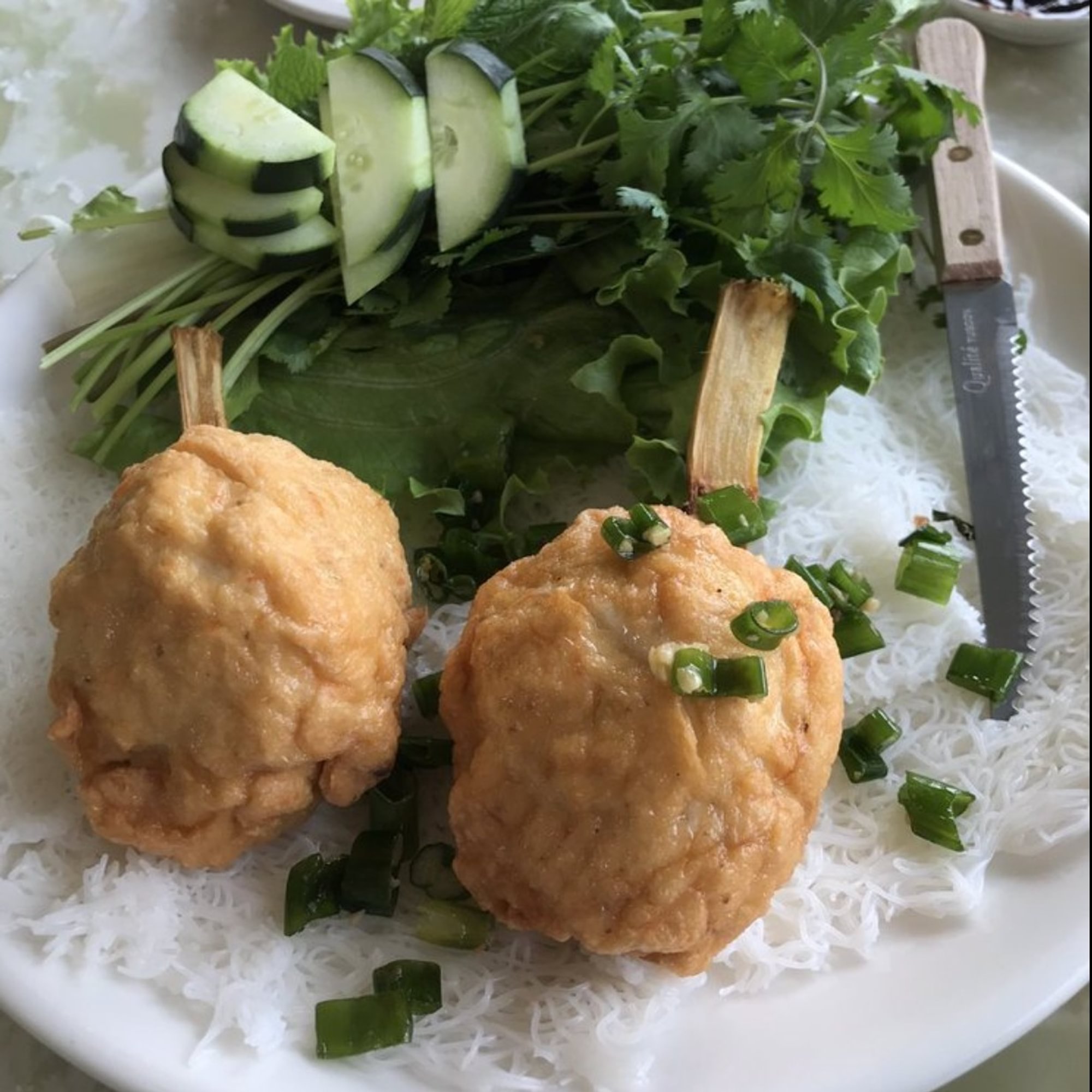Self-Wrapped Shrimp Cake