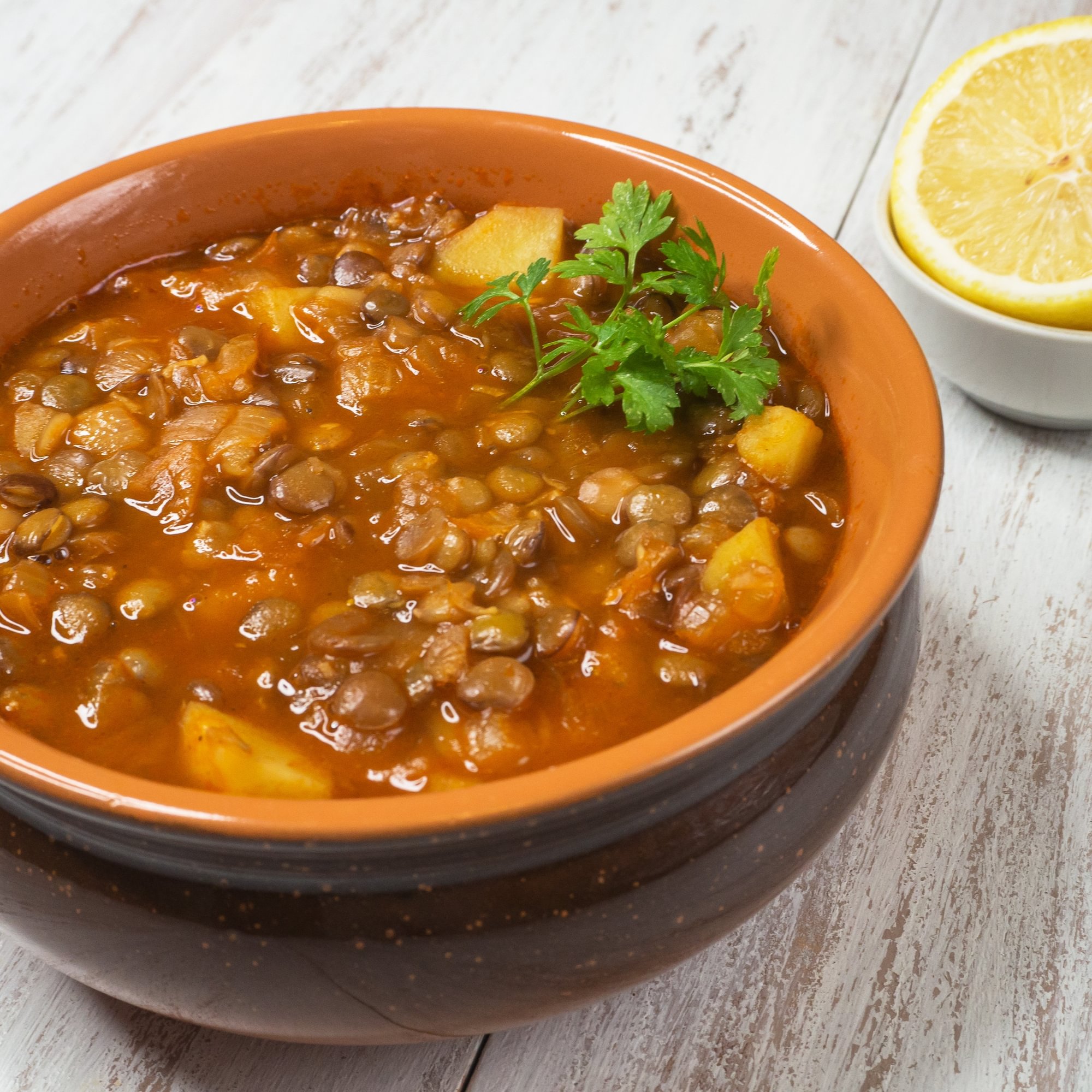 Lentil soup