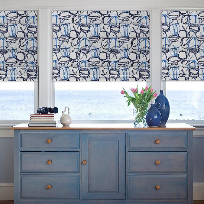 Add your unique touch to every corner of your home. These Patterned Roman Shades by Budget Blinds of Tyson's Corner & Herndon are a great way to showcase your style and accent your windows.  WindowWednesday  RomanShades  BudgetBlinds  FreeConsultation  TysonsCorner  Herndon