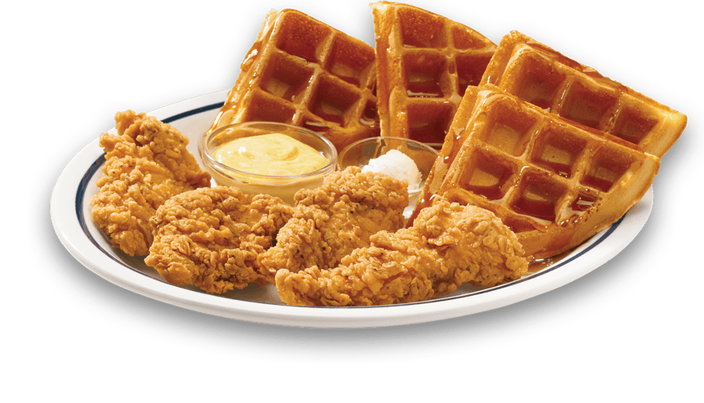 1/2 Chicken & Waffles (4pc.)