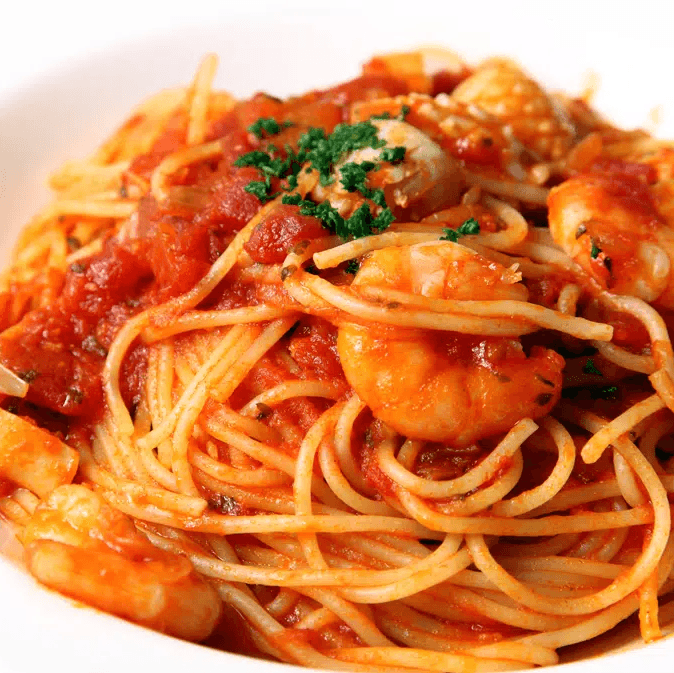 Spaghetti Shrimp Marinara