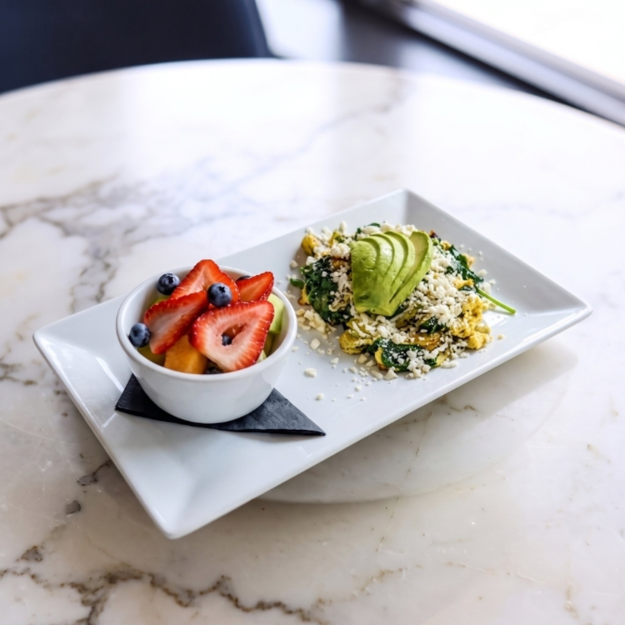 Green Veggie Scramble
