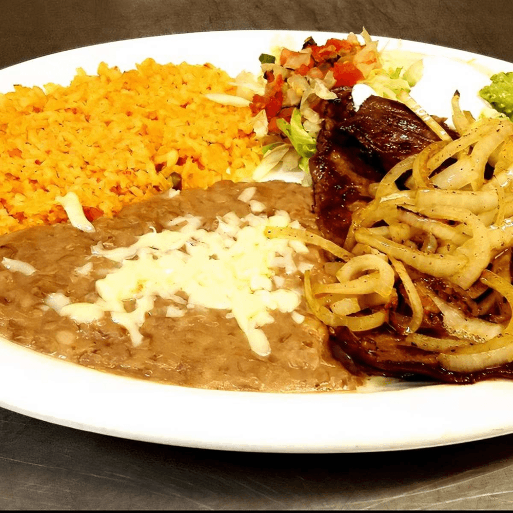 Carne Asada with Grilled Onions