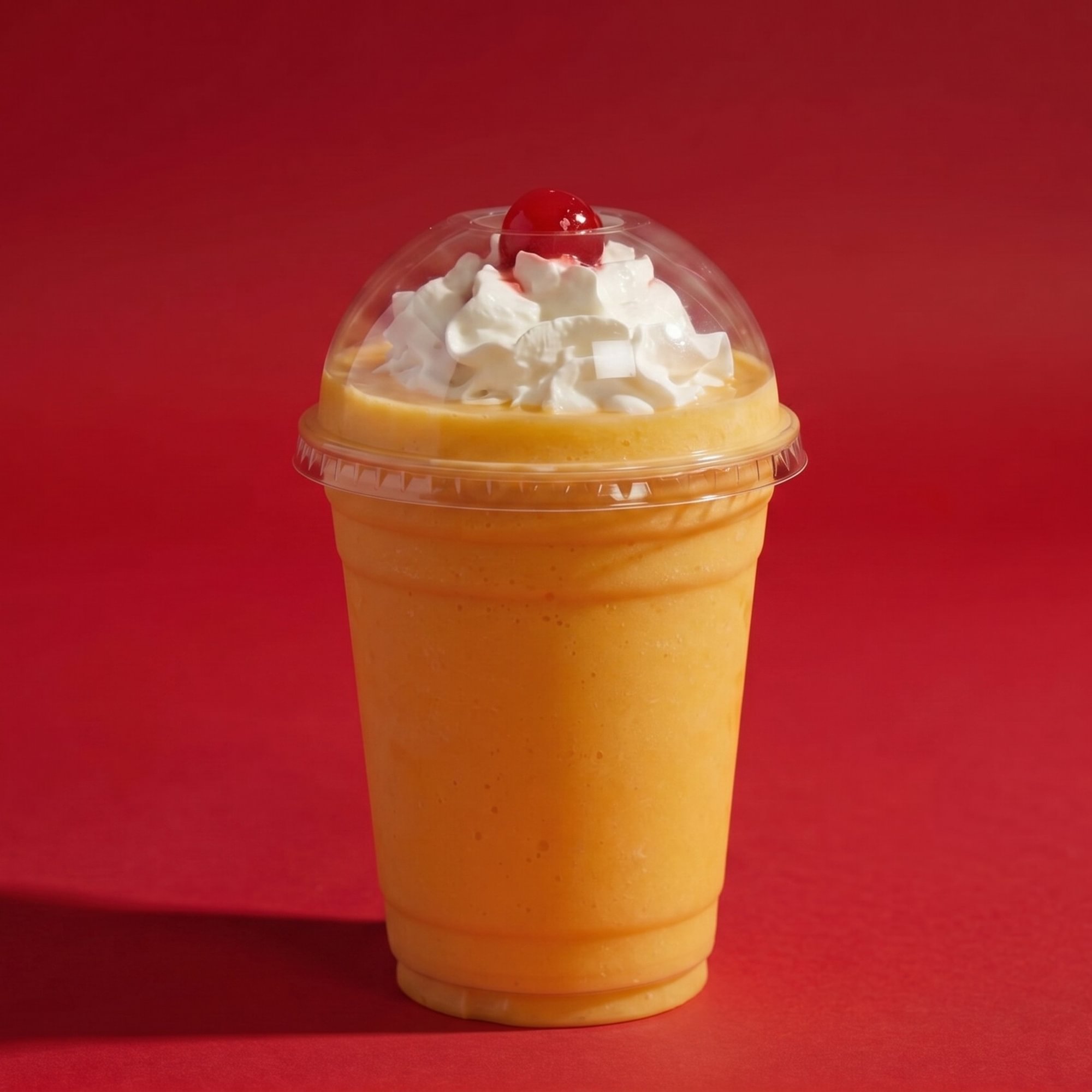 Natural Orange Juice Milkshake