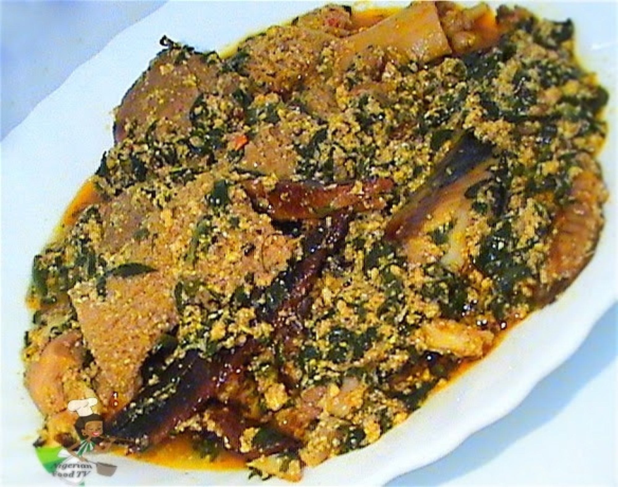 EGUSI (W/SPINACH)