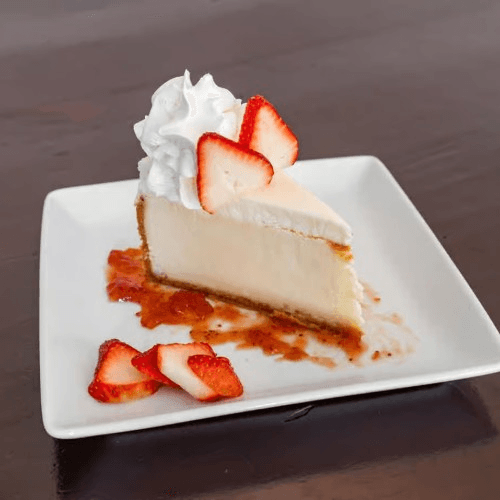 New York Cheesecake with Fresh Strawberry
