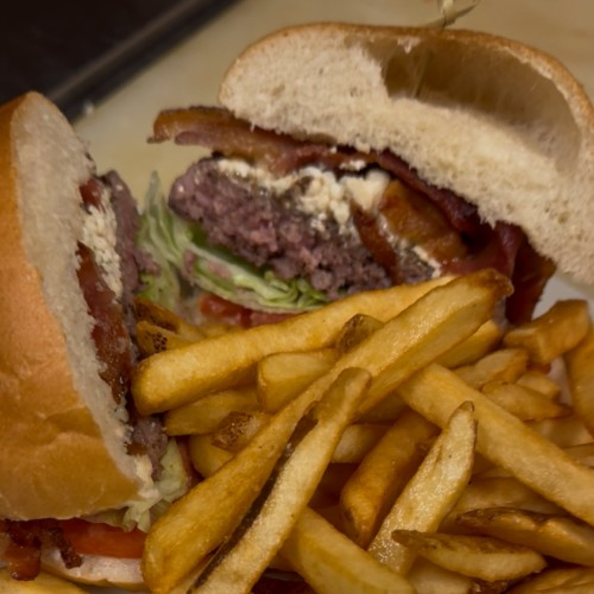 The Big Bleu Burger