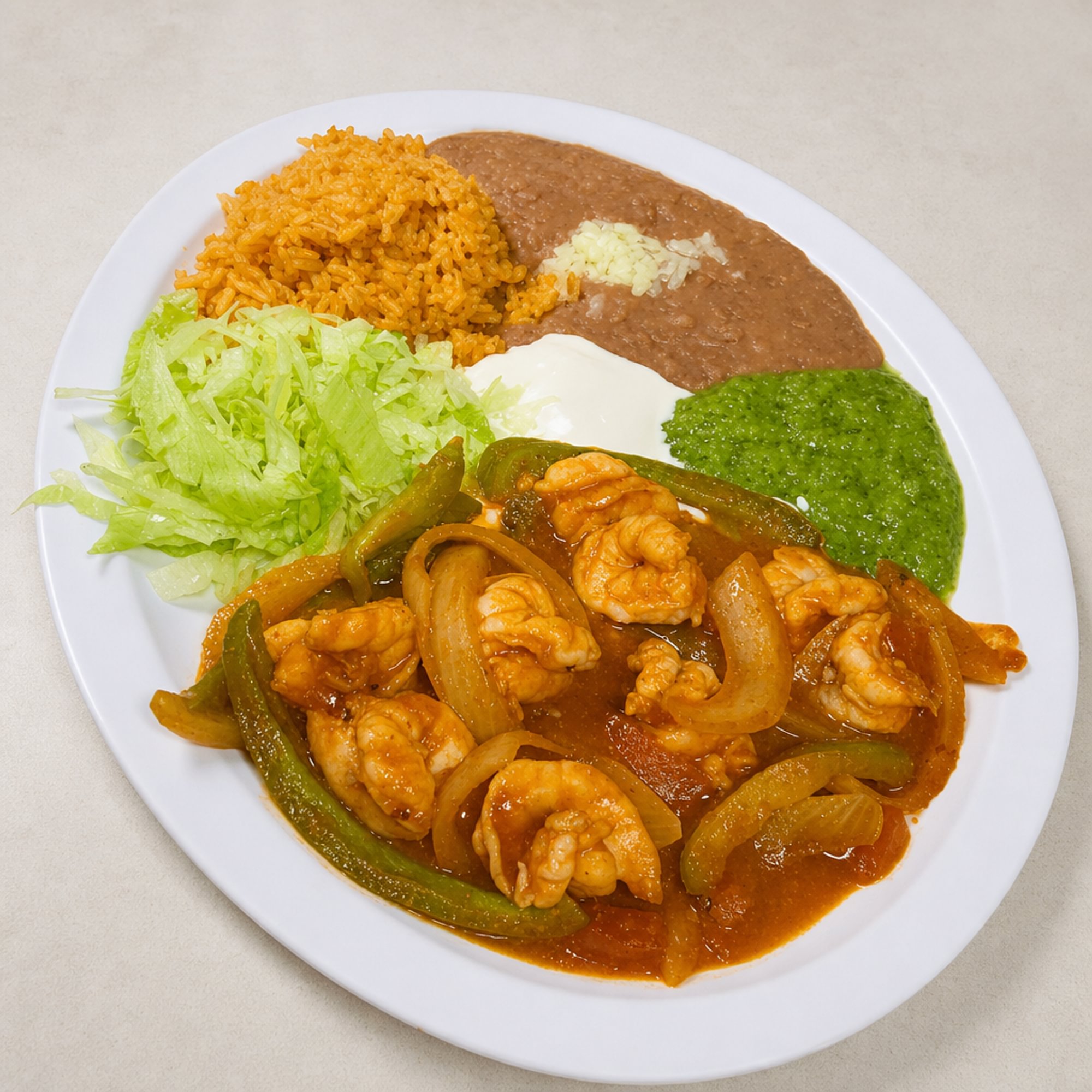 Camarones a la Diabla